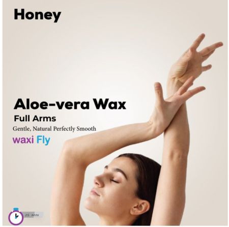 Full Arms with Honey Aloe-vera Wax