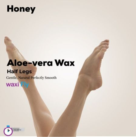 Half Legs with Honey Aloe-vera Wax