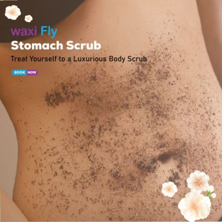 Stomach scrub With Waxifly