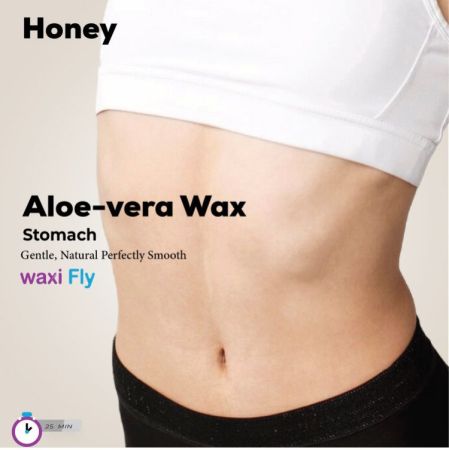 Stomach with Honey Aloe-vera Wax